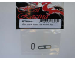 Silver motor mount oval washer 18t photo