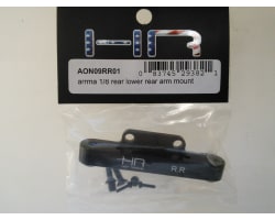Aluminum Rear Lower Rear Suspension Arm Mount Arrma 1/8 photo