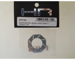 Aluminum Cross-Drilled Slipper Clutch Pad (1) Arrma 1:10 4x4 photo