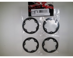 Aluminum Bead-Lock Ring (4)(Black) - Axial XR10 photo