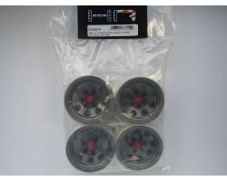 Raw Steel 2.2 Beadlock 6-Lug Wagon Wheels 12mm Hex (4) photo