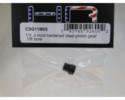 11t 0.5 Mod Hardened Steel Pinion Gear 1/8 Bore photo