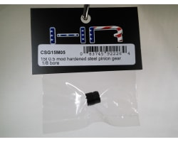 15t 0.5 Mod Hardened Steel Pinion Gear 1/8 Bore photo
