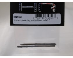 3mm Coarse Tap and Drill Set (M3x0.5) photo