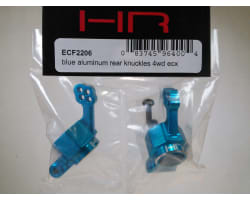 Blue Aluminum Rear Knuckles 4wd ECX photo