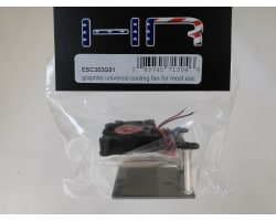 ESC Cooling Fan w/ Adjustable Carbon Fiber Base photo