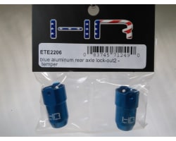 Blue Aluminum Rear Axle Lock-Out (2) for ECX Temper photo