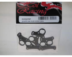 Carbon Fiber Rear Multi Rocker Plates Fits Gvxs27rx photo