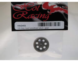 53t 64p Hard Anodized Aluminum Pinion Gear photo