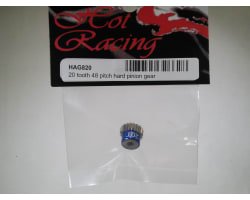 20t 48p Hard Anodized Aluminum Pinion Gear 1/8 Inch Bore photo