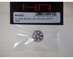 32 Tooth 48 Pitch Hard Aluminum Pinion Gear photo