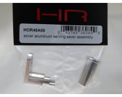 Silver Aluminum Servo Saver Assembly photo