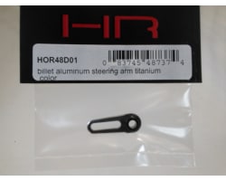 Billet Aluminum Steering Arm Titanium Color photo