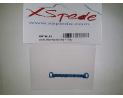 Aluminum Steering Link Long +1 Deg (Light Blue) - Kyosho Mr-03 photo