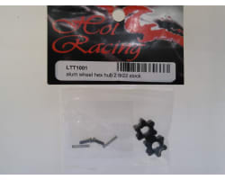 Aluminum Wheel Hex Hub (2) Tlr22 (Stock) photo