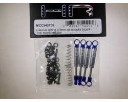 Internal Spring 43mm Air Shocks (blue)(4) - Losi Micro Crawler photo