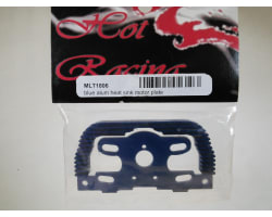 Blue Aluminum Heat Sink Motor Plate photo