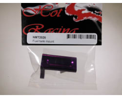 Purple Aluminum Fuel Tank Mounting Bracket photo