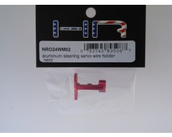 Aluminum Steering Servo Wire Holder Nero photo