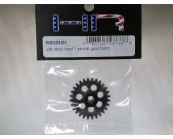 28t Steel Mod 1 Pinion Gear 5mm photo