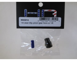 14t Steel 48p Pinion Gear 5mm or 1/8 photo