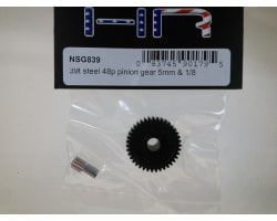 39t steel 48p Pinion Gear 5mm & 1/8 photo