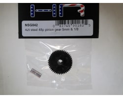 42t steel 48p Pinion Gear 5mm & 1/8 photo