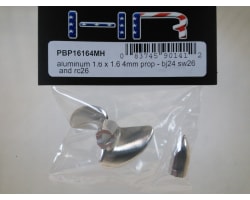 Aluminum 1.6 X 1.6 4MM Prop - Pro Boat BJ24 SW26 RC26 photo