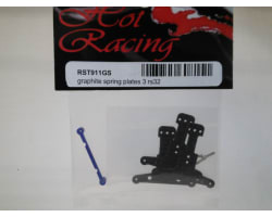 HPI Rs32 Graphite Spring Plates (3) photo