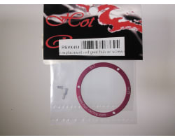 replacement Red Gear Hub W/ Screws photo