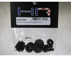 Lt Wt CNC Hard Steel Full Gear Set Xr10 photo