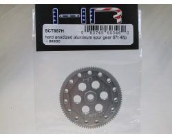 87t 48p Hard Anodized Aluminum Spur Gear Asc photo