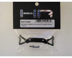 Aluminum Battery box Mount Chassis Brace - SCX 2 photo