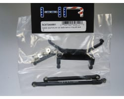 Black Aluminum On Axle Servo Mount SCX 2 photo