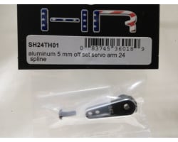 Aluminum 5 mm Off set servo arm 24 Spline photo