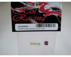 Throttle brake springs w/Red collar photo