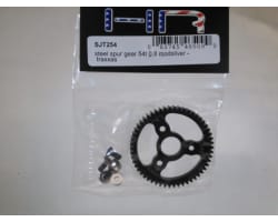 Steel Spur Gear (54t 0.8 Mod)(Silver) - TRA photo