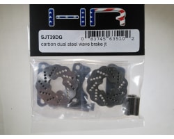 Carbon Dual Steel Wave Brake Jt photo