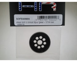 Steel 60t 0.5mod Spur Gear - 1/14 1/18 Losi Vaterra photo
