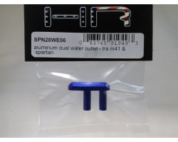 Aluminum Dual Water Outlet - Tra M41 & Spartan photo