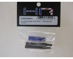 +10mm S2 Spring Steel Portal Drive Stub Axles TRA Trx-4 photo