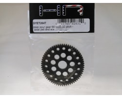 Steel Spur Gear 64 Tooth 32 Pitch - Axial Yeti and SCX photo