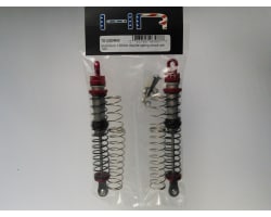 Aluminum 126mm Double Spring Shock Set (Red) photo