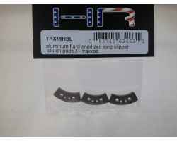 Aluminum Hard Anodized Long Slipper Clutch Pads (3) - TRA photo