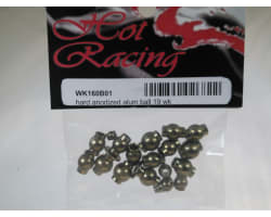 Hard Anodized Aluminum Pivot Balls Assortment (19) - HPI Wheely photo