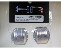 Aluminum Ar60 Axle Diff Covers (Silver) - Axial Yeti Wraith Ax10 photo