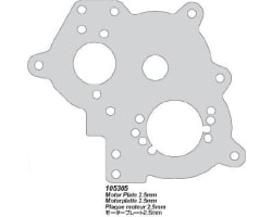 Motor Plate 2.5mm Savage Xs photo