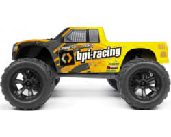 Jumpshot V2 Monster Truck Flux Grey / Yellow 2WD photo