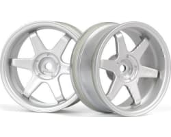 Te37 Wheel 26mm Matte Chrome 6mm Offset photo