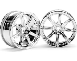 Work Emotion Xc8 Wheel, 26mm, Chrome, 3mm Offset photo